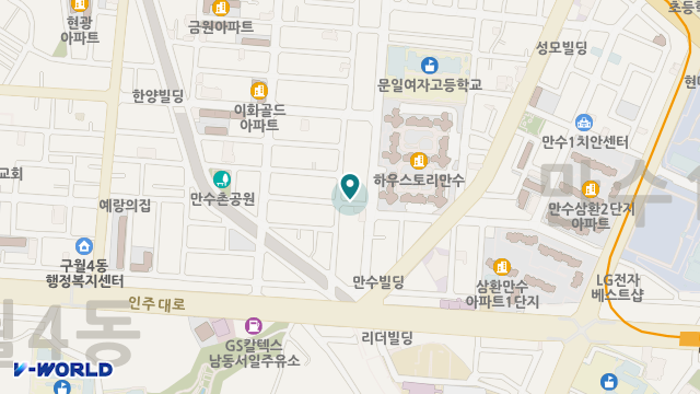 백세재가복지센터 위치 지도