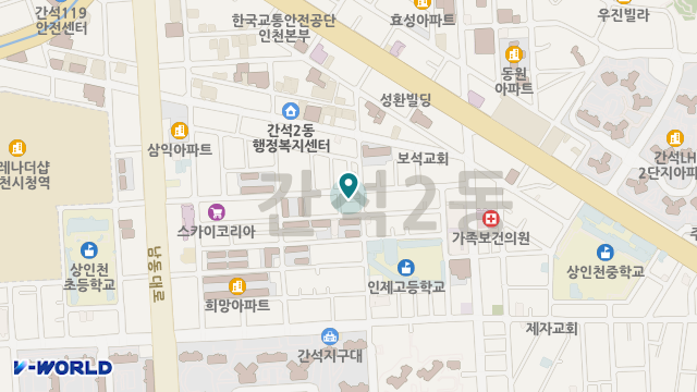 소나무재가복지센터 위치 지도