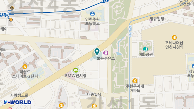 인성재가복지센터 위치 지도