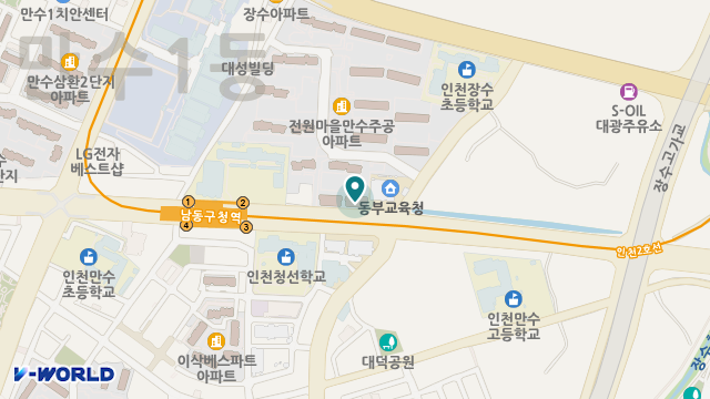 온유가정방문요양센터 위치 지도