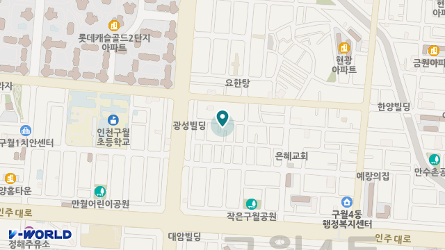 인천남동재가복지센터 위치 지도