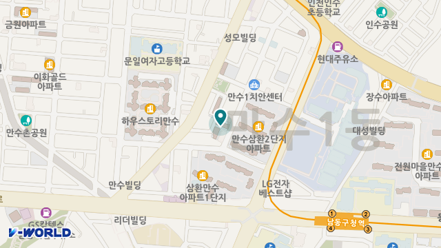 (주)우성헬스케어 위치 지도