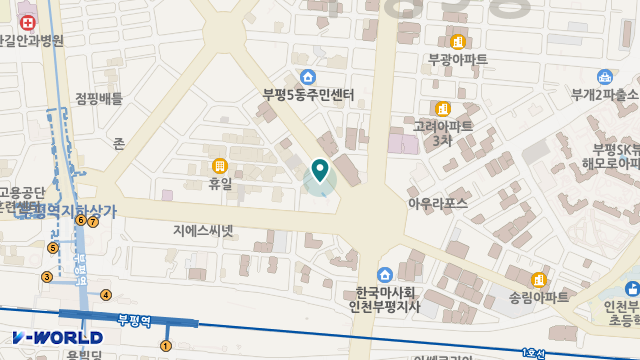 사랑의 요양원 재가복지센터 위치 지도