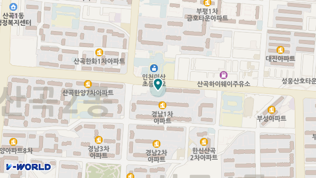 효드림노인복지센터 위치 지도