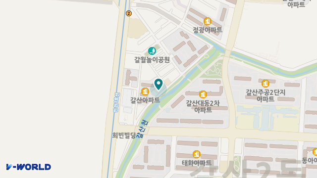 정다운노인요양센터 위치 지도