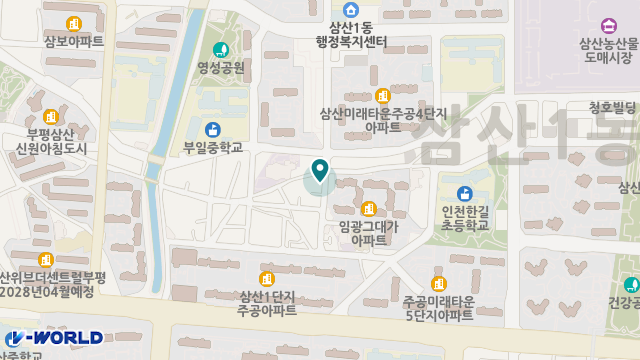 삼산이화 재가노인복지센터 위치 지도