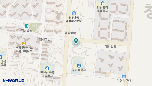 참사랑노인복지센터 위치 지도