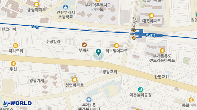 대한실버재가복지센터 위치 지도