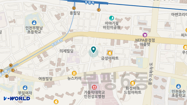 스마일시니어 성모자애 재가방문요양센터 위치 지도