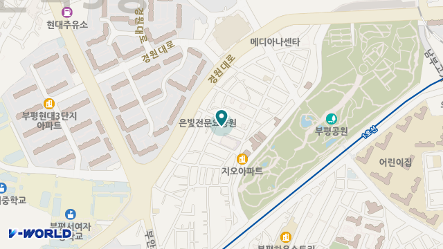 리움재가복지센터 위치 지도