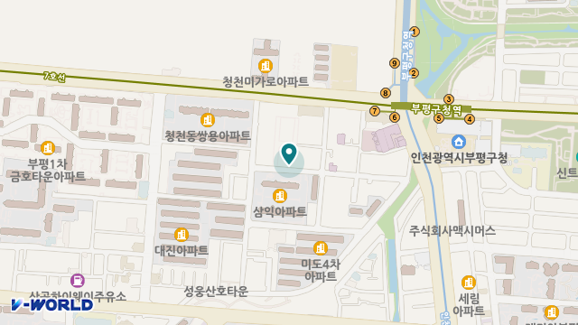 다올재가노인복지센터 위치 지도