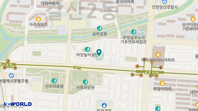 새빛재가노인복지센터 위치 지도