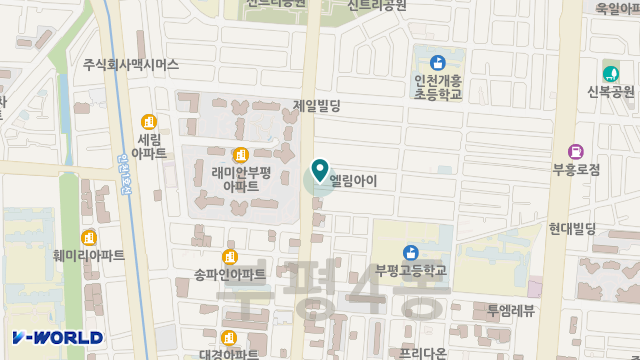 호별노인복지케어센터 위치 지도