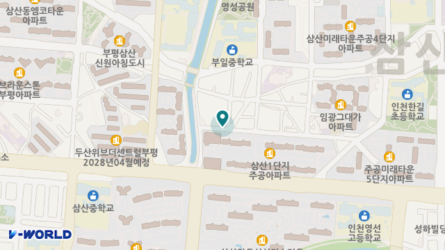 다인재가복지센터 위치 지도
