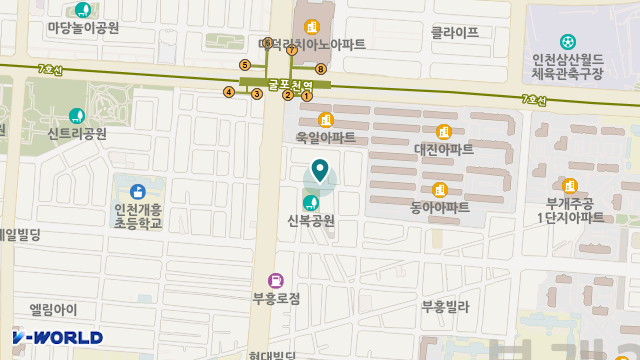 원케어재가방문요양센터 위치 지도