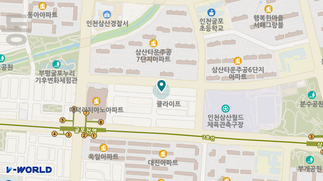 홈스재가복지센터 위치 지도