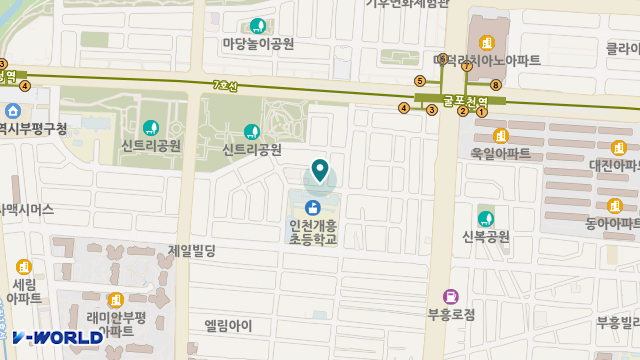 가온재가복지센터 위치 지도