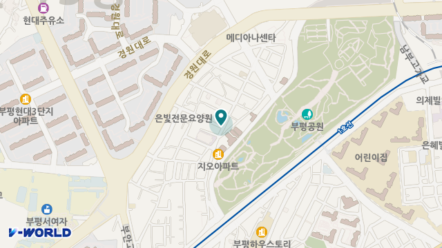 나눔과기쁨노인복지센터 위치 지도