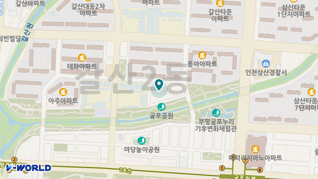 국민재가복지센터 위치 지도