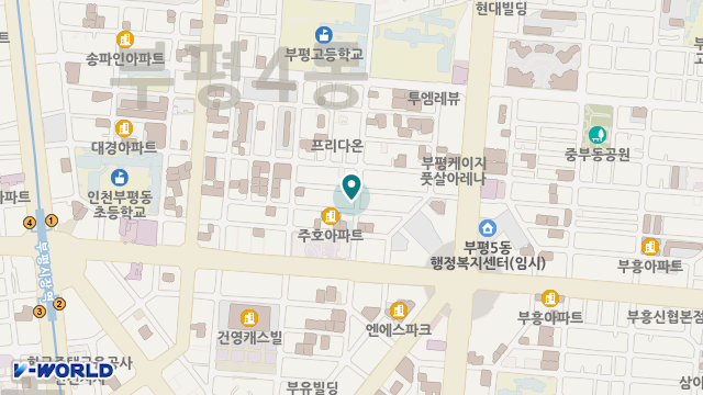 바오로노인복지용구 위치 지도