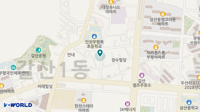 가꿈재가복지센터 위치 지도