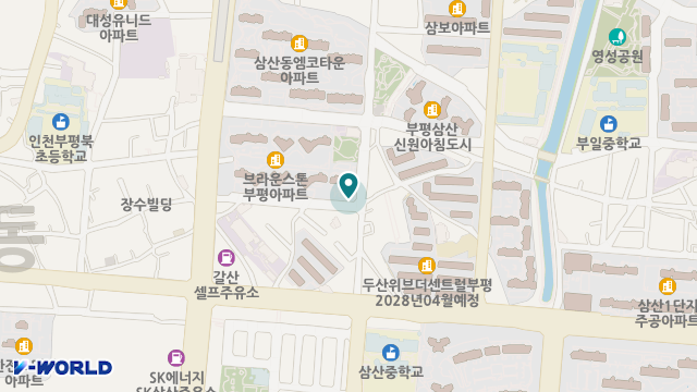 호랑이재가복지센터 위치 지도