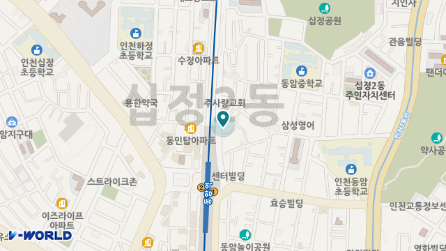 가온길복지센터 위치 지도
