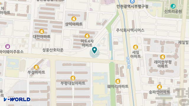 힘찬의료기 위치 지도