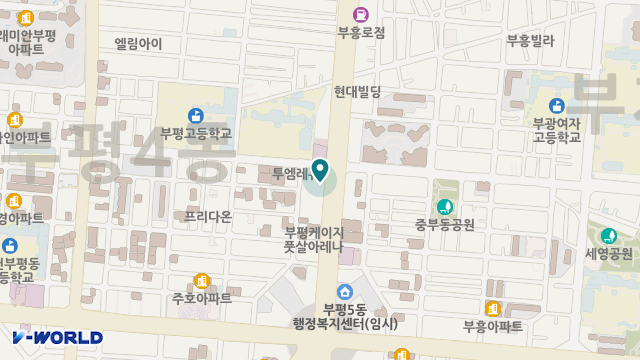 케어부평재활 주간보호센터 위치 지도