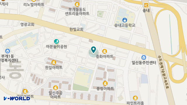 다정재가복지센터 위치 지도