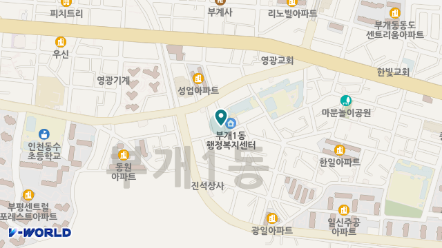 헬로우재가노인복지센터 위치 지도