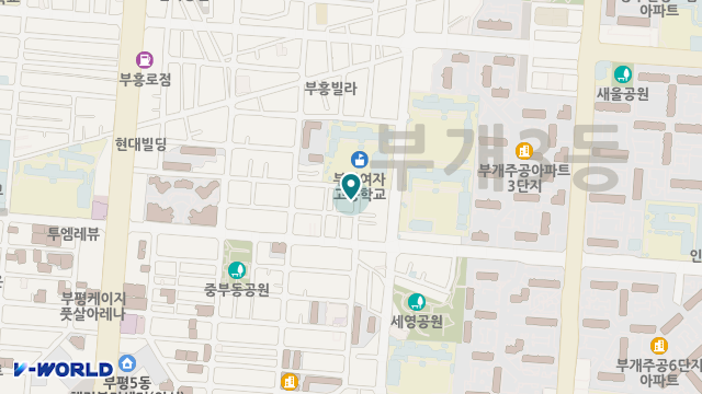 초록숲재가복지센터 위치 지도