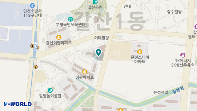 옹헤야재가복지센터 위치 지도