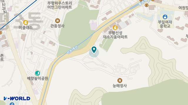 정다운 재가복지센터 위치 지도