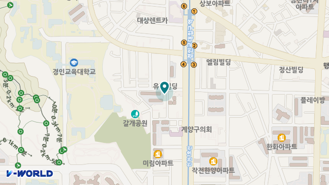 다사랑방문요양센터 위치 지도