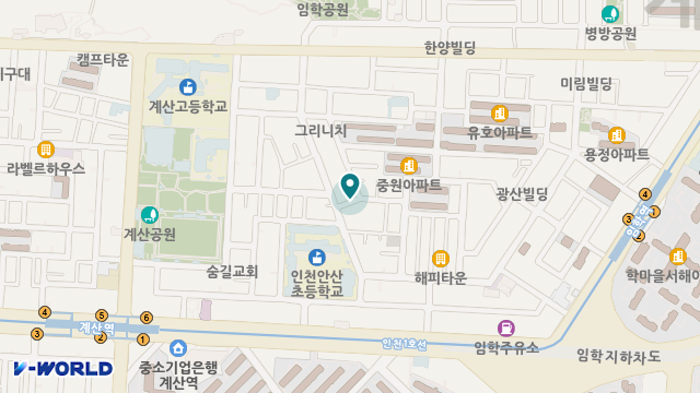 다드림재가복지센터 위치 지도