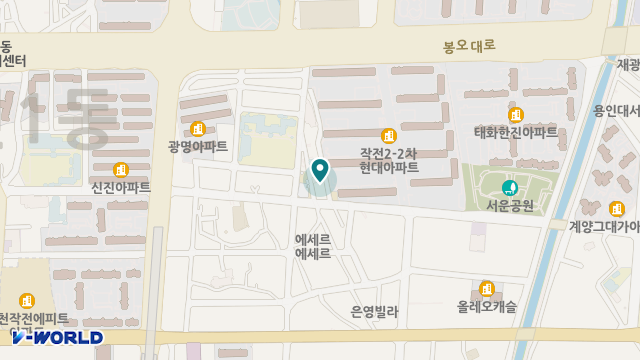 바라던재가복지센터 위치 지도