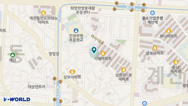 동그라미복지센터 위치 지도