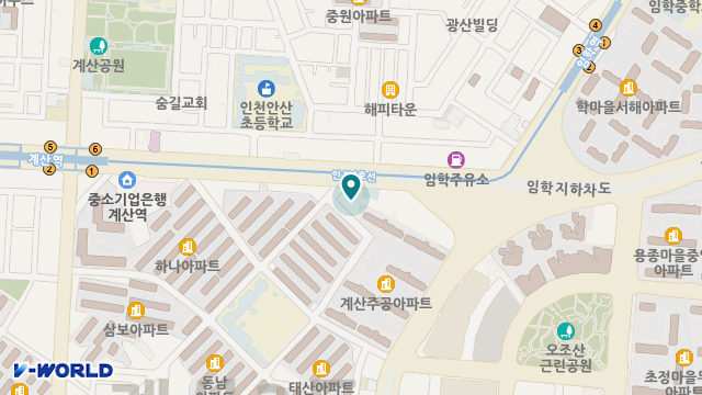 양지재가복지센터 위치 지도