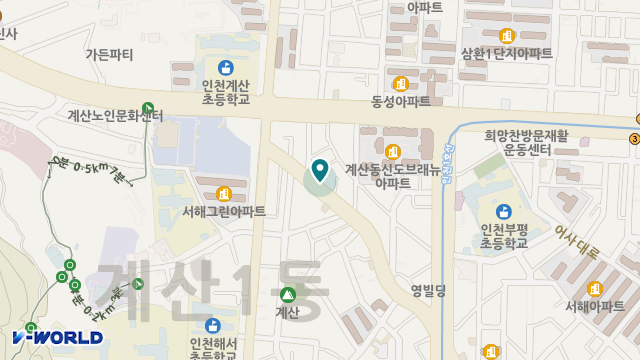 미소천사재가노인복지센터 위치 지도