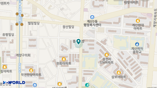 건행재가복지센터 위치 지도