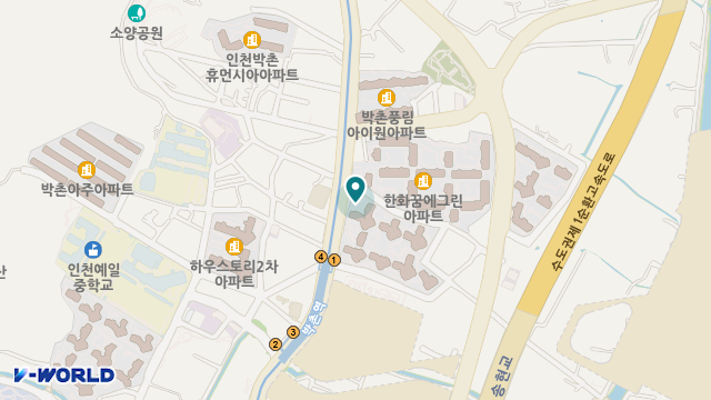 꽃피는재가복지센터 위치 지도