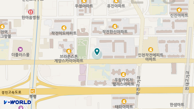 미라재가복지센터 위치 지도