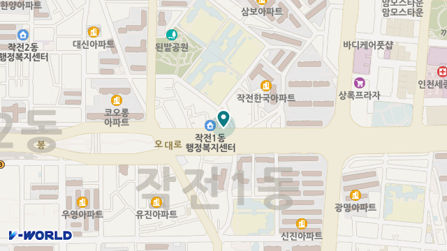 효도마을주야간보호센터 위치 지도