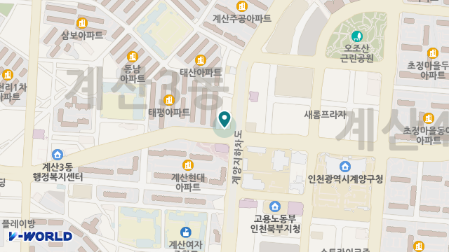 계양성신주간보호센터 위치 지도