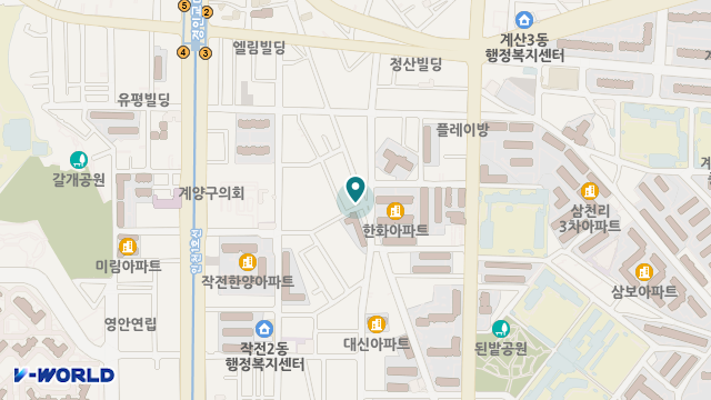 사랑봄어르신재가복지센터 위치 지도