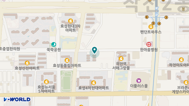 100세건강재가노인복지센터 위치 지도