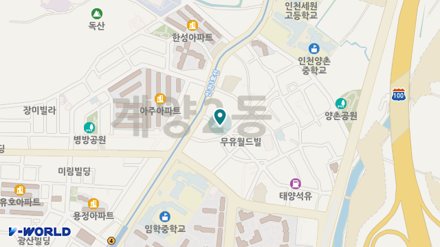 샛별재가복지센터 위치 지도