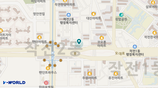 세종방문요양센터 위치 지도