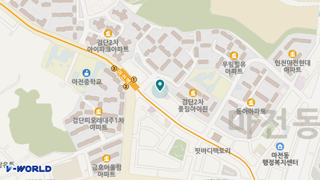 복지콜주야간보호센터 위치 지도